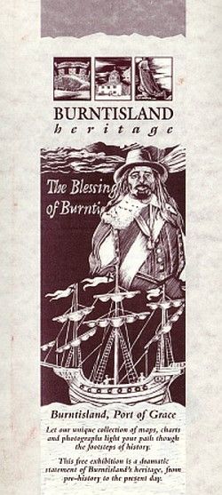 the leaflet for the first Burntisland Heritage exhibition in 1994. the leaflet for the first Burntisland Heritage exhibition in 1994.